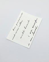 Load image into Gallery viewer, Mantra Temporary Tattoo