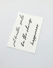 Load image into Gallery viewer, Self Love Temporary Tattoo