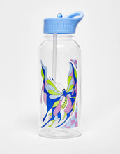 Load image into Gallery viewer, 1L Water Bottle In Clear With Butterfly Slogan Print
